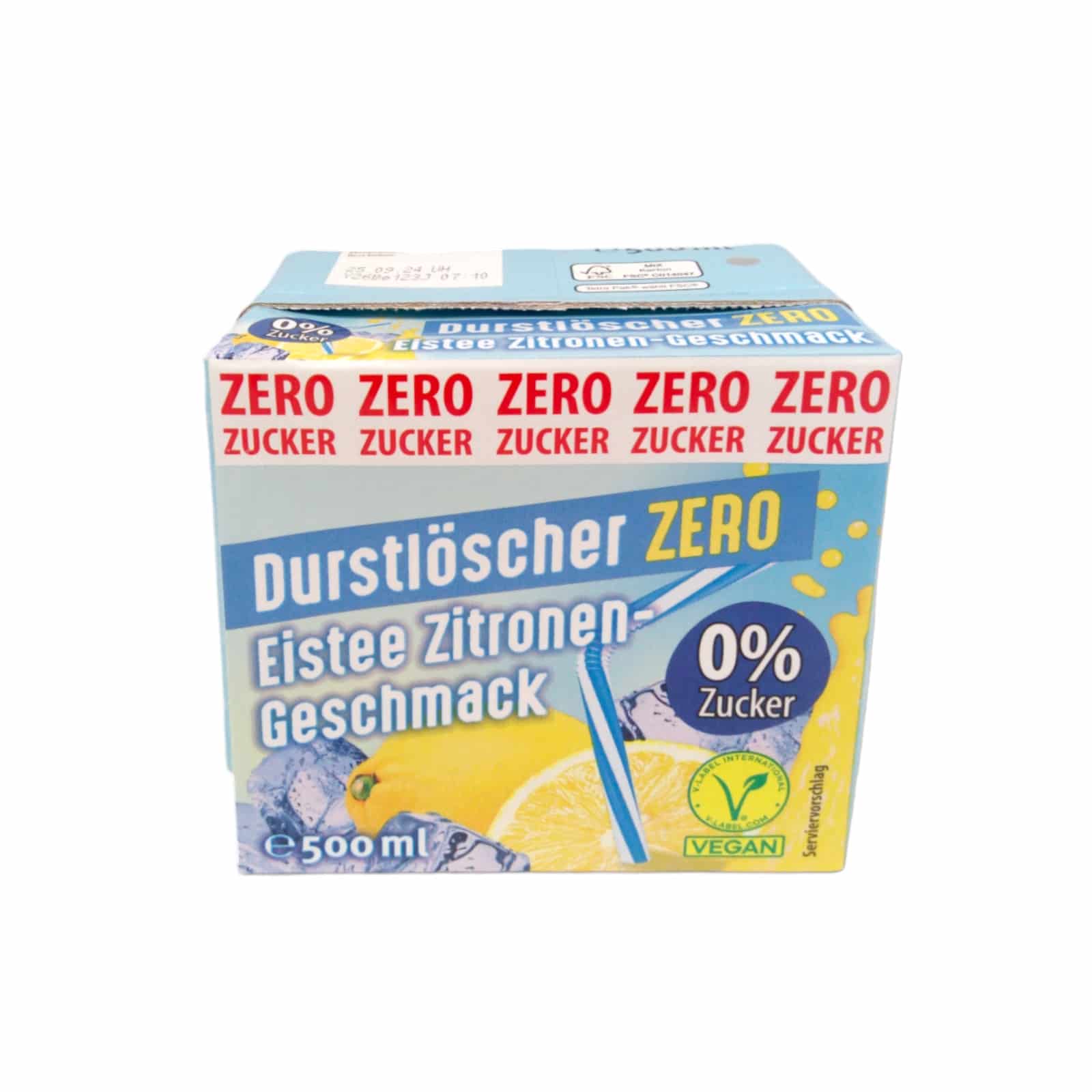 Durstlöscher Zitrone zero 0,5l