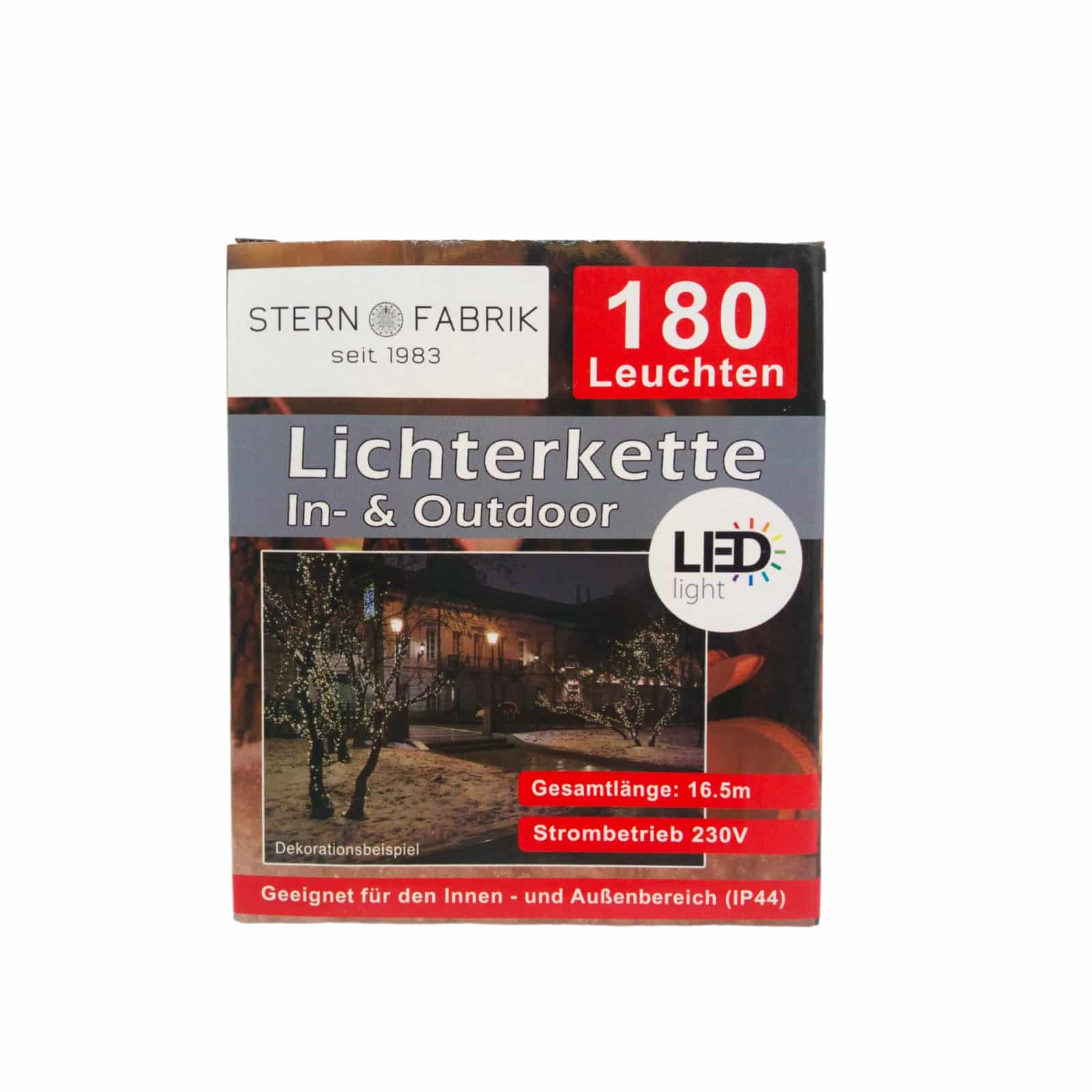 180 LED-Lichterkette - In- & Outdoor