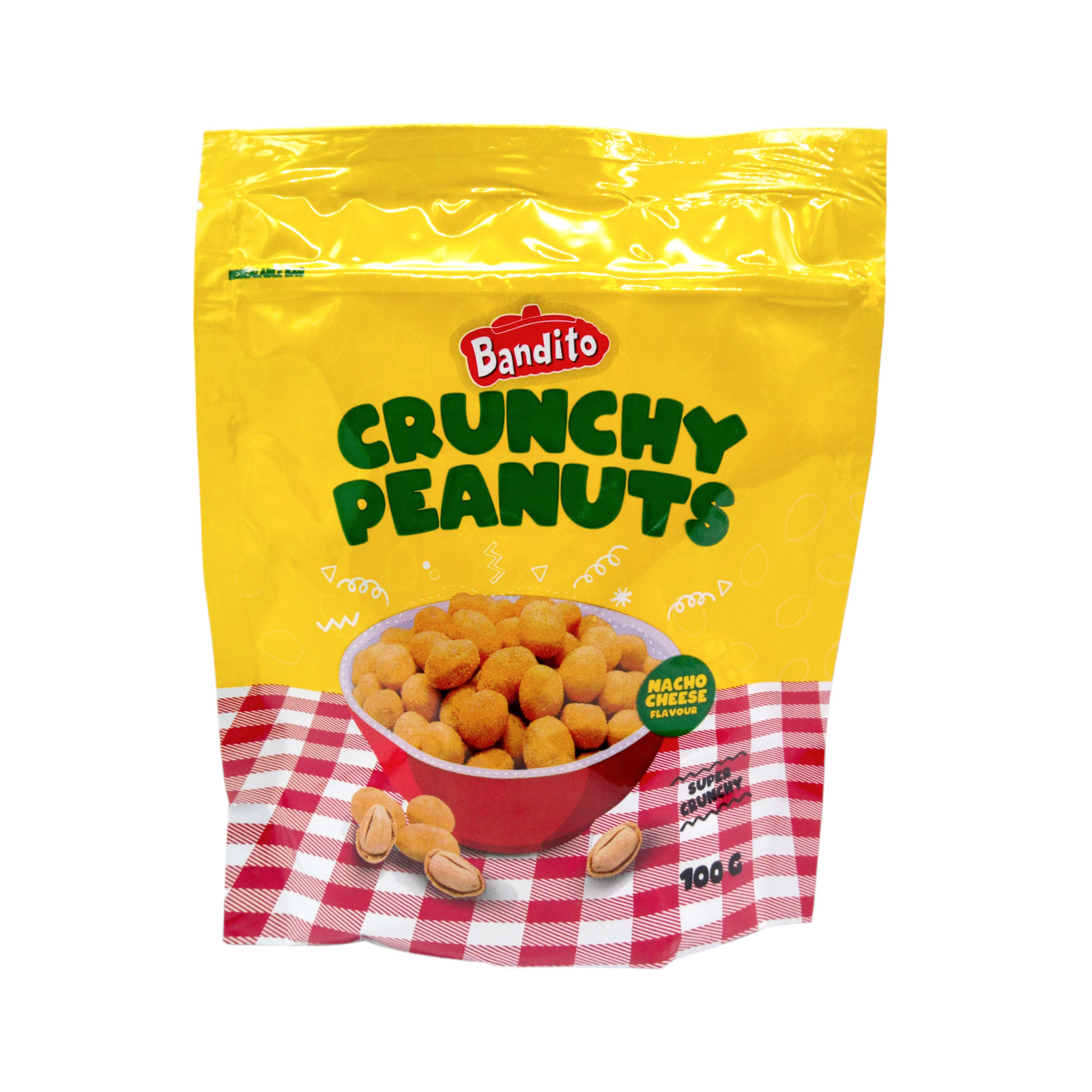 Crunchy Peanuts Nacho Cheese 100g