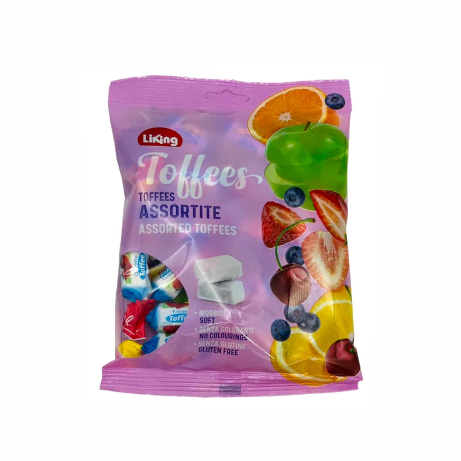 Liking Frucht Toffees 150g