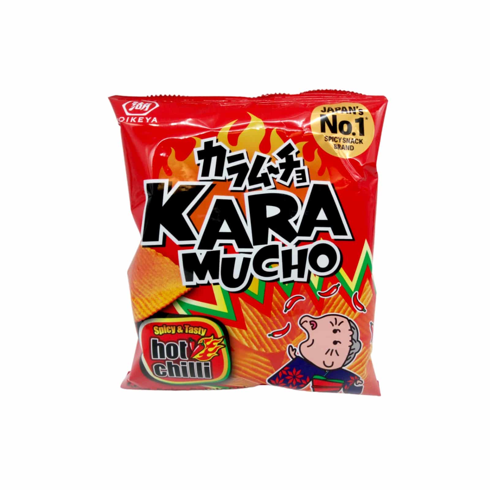 Koikeya Riffel-Chips Karamucho Chili 60g
