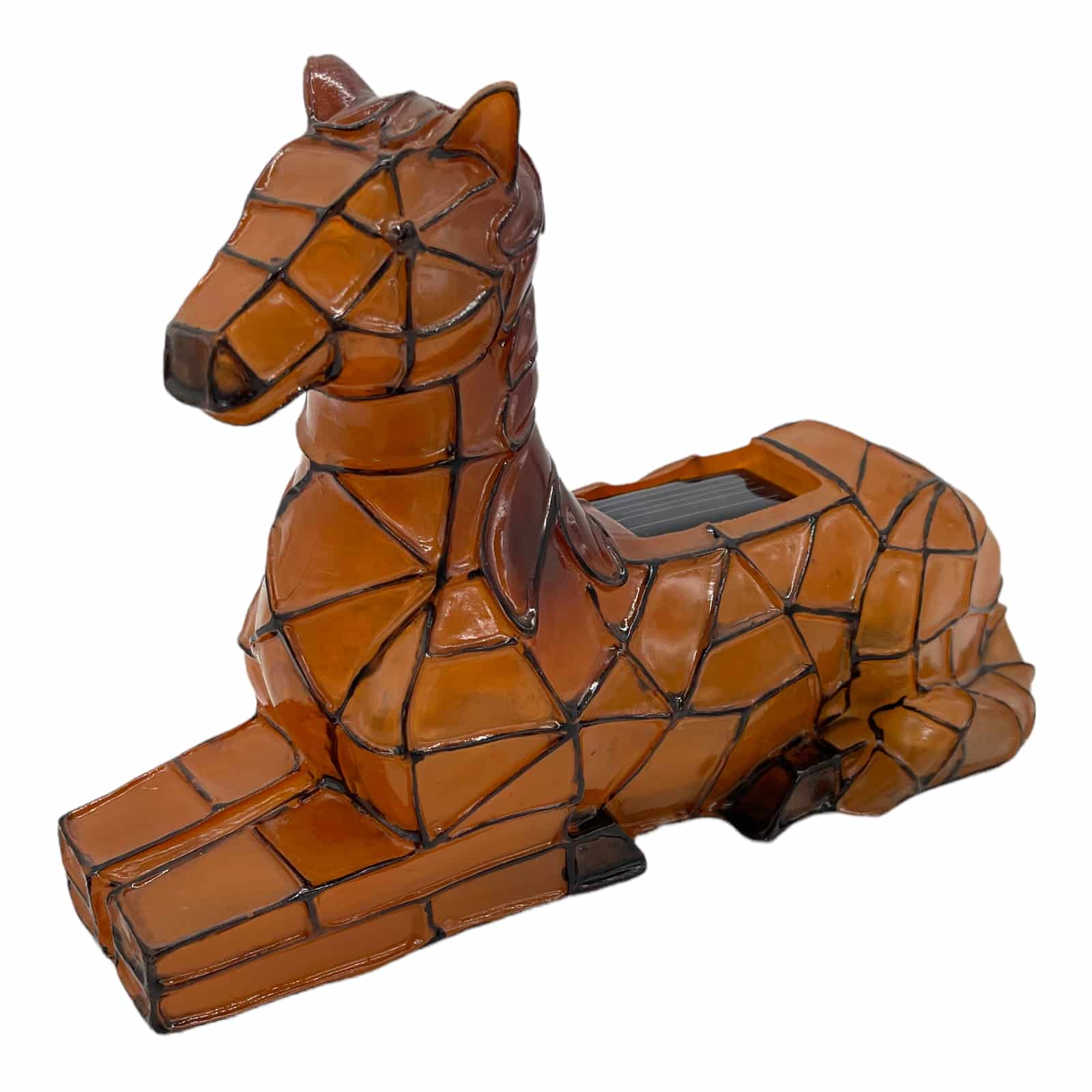 Solar-Mosaikleuchte "Pferd"