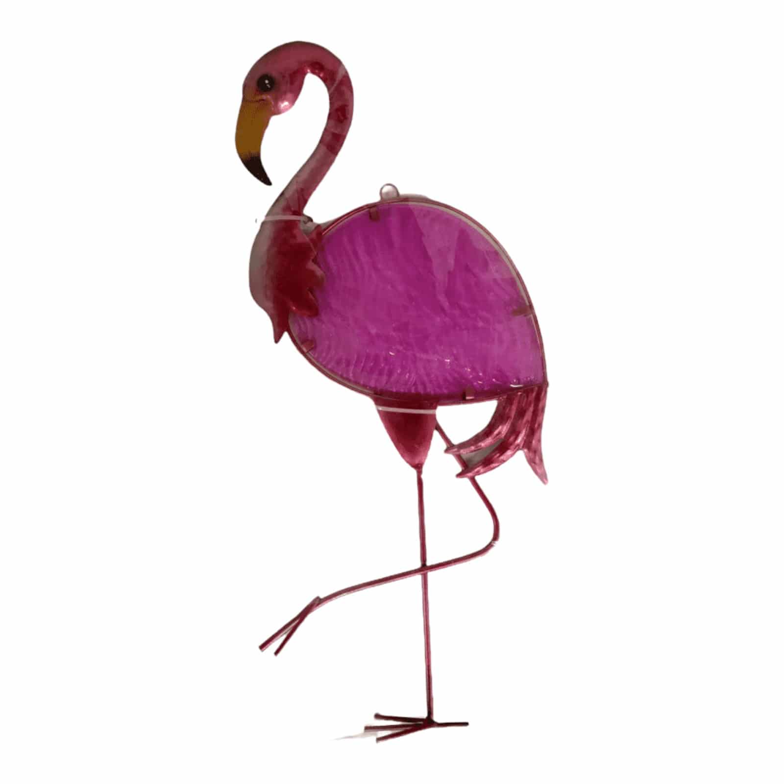 Metall-Wanddekoration Flamingo