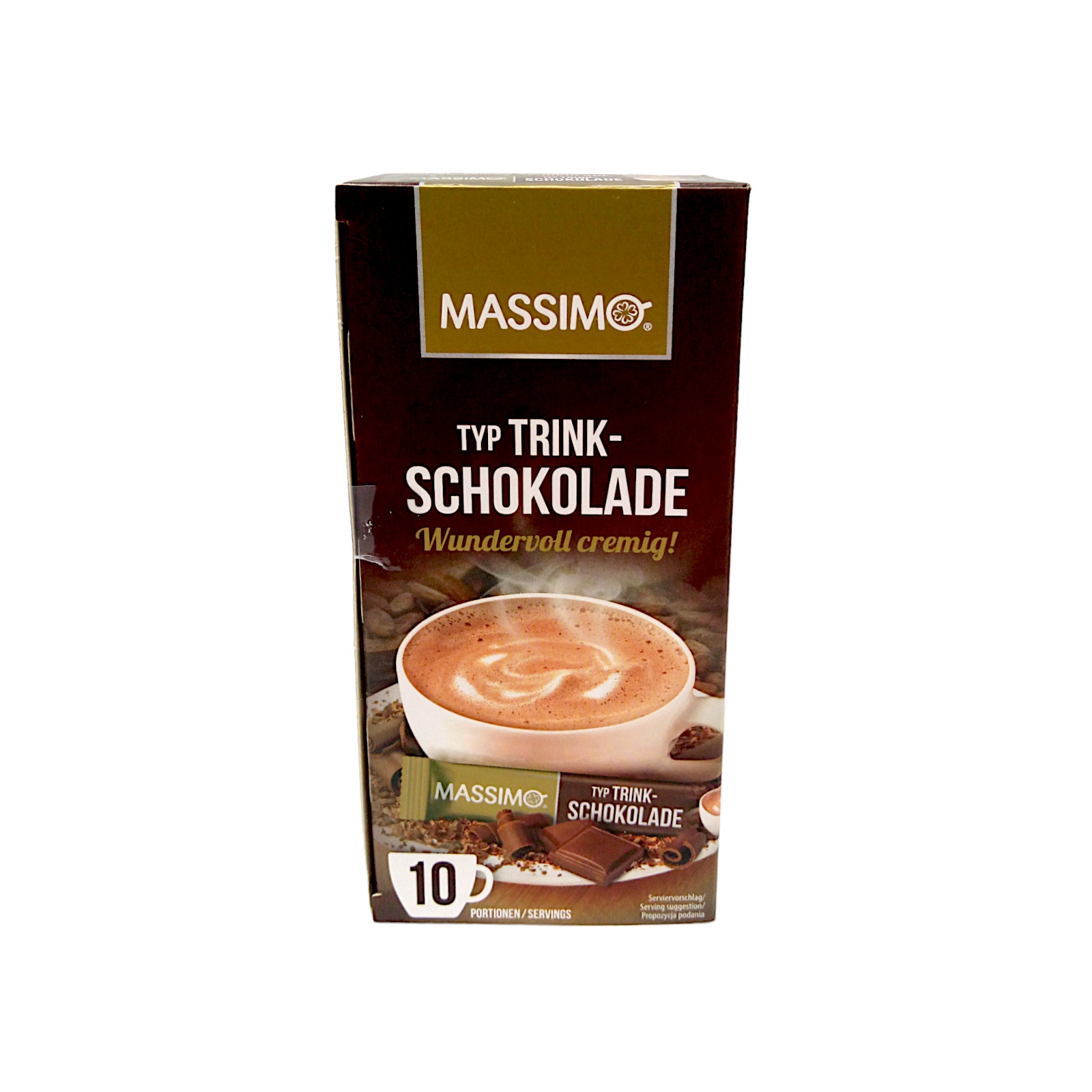 Massimo Trinkschokolade 10er-Pack 250g
