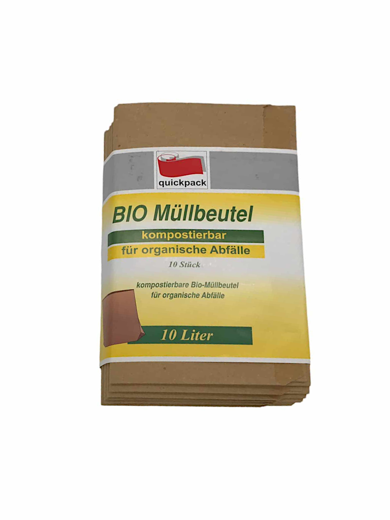 Bio-Müllbeutel 10er-Pack 10l