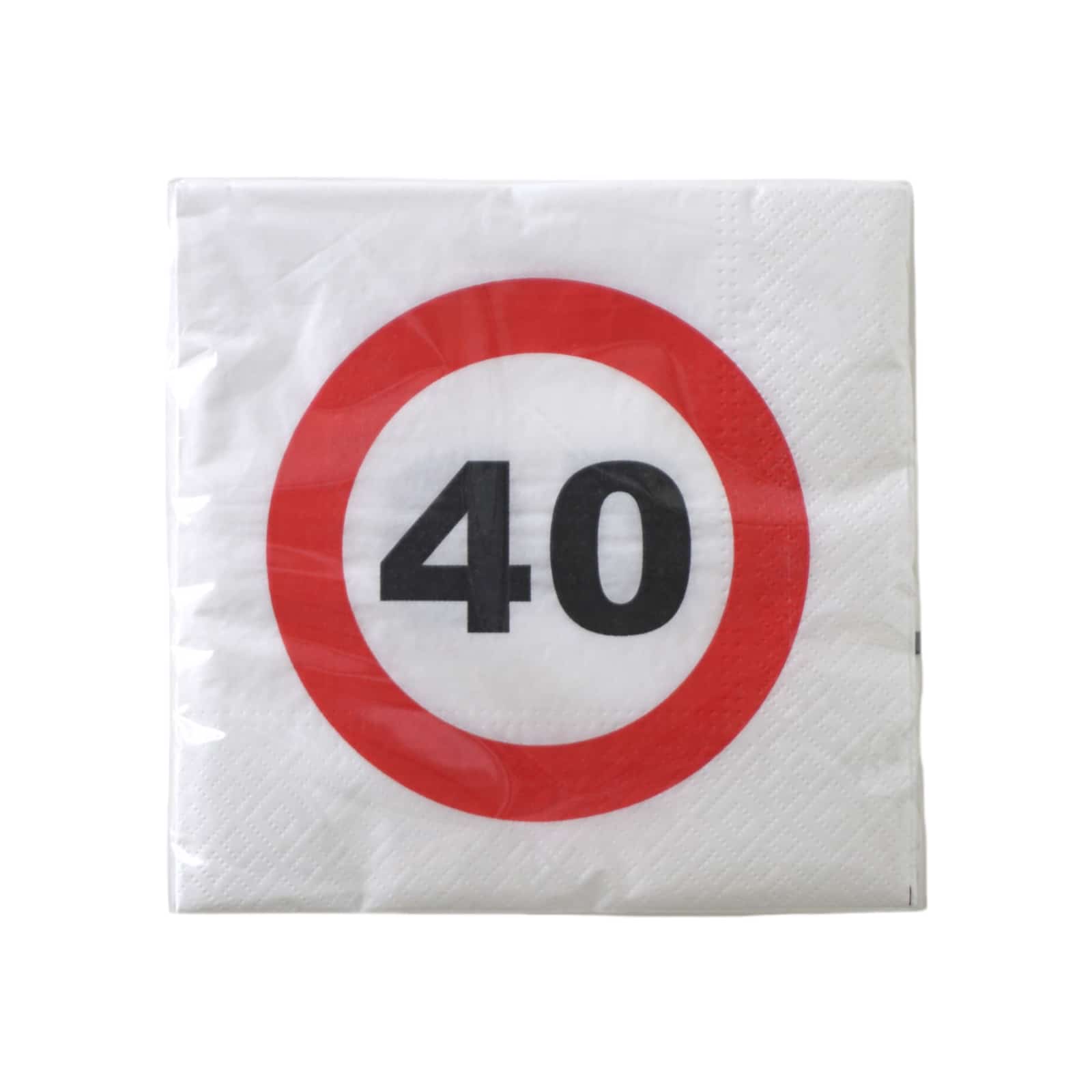Servietten Jubiläum "40"