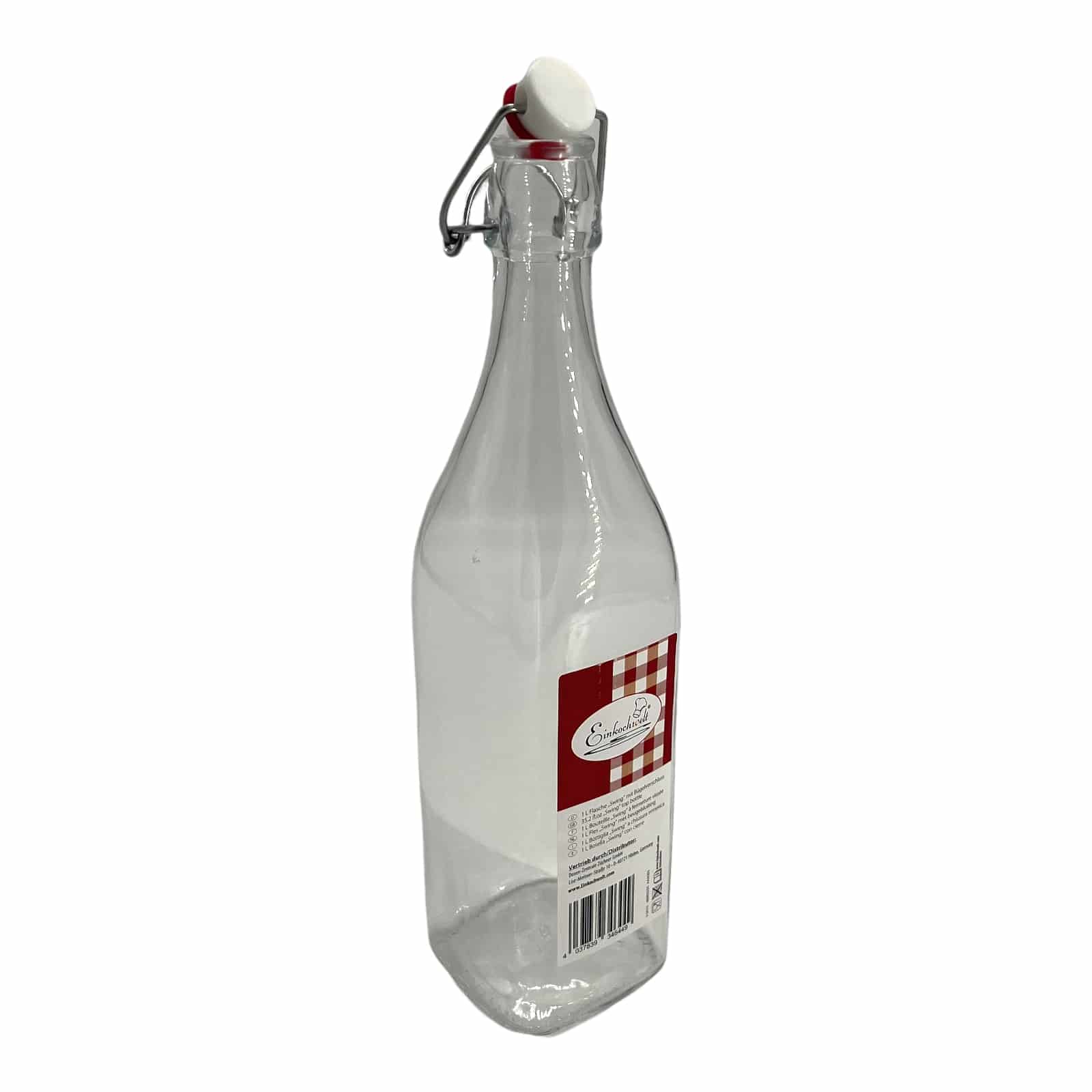 Bügelverschlußflasche 1L