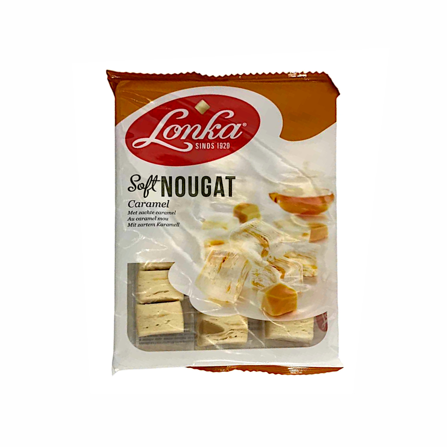 Lonka Soft Nougat Caramel 170g