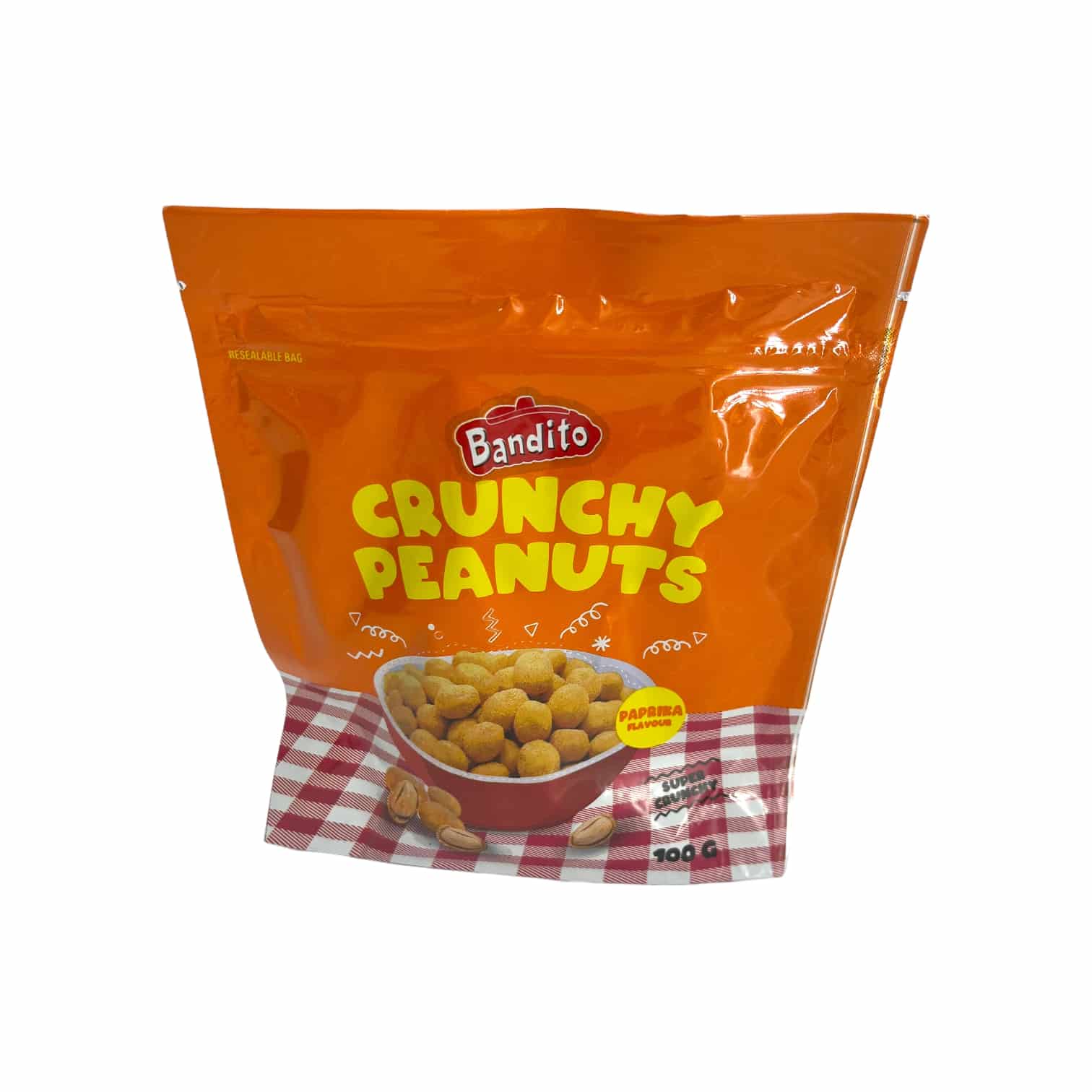 Crunchy Peanuts Paprika 100g
