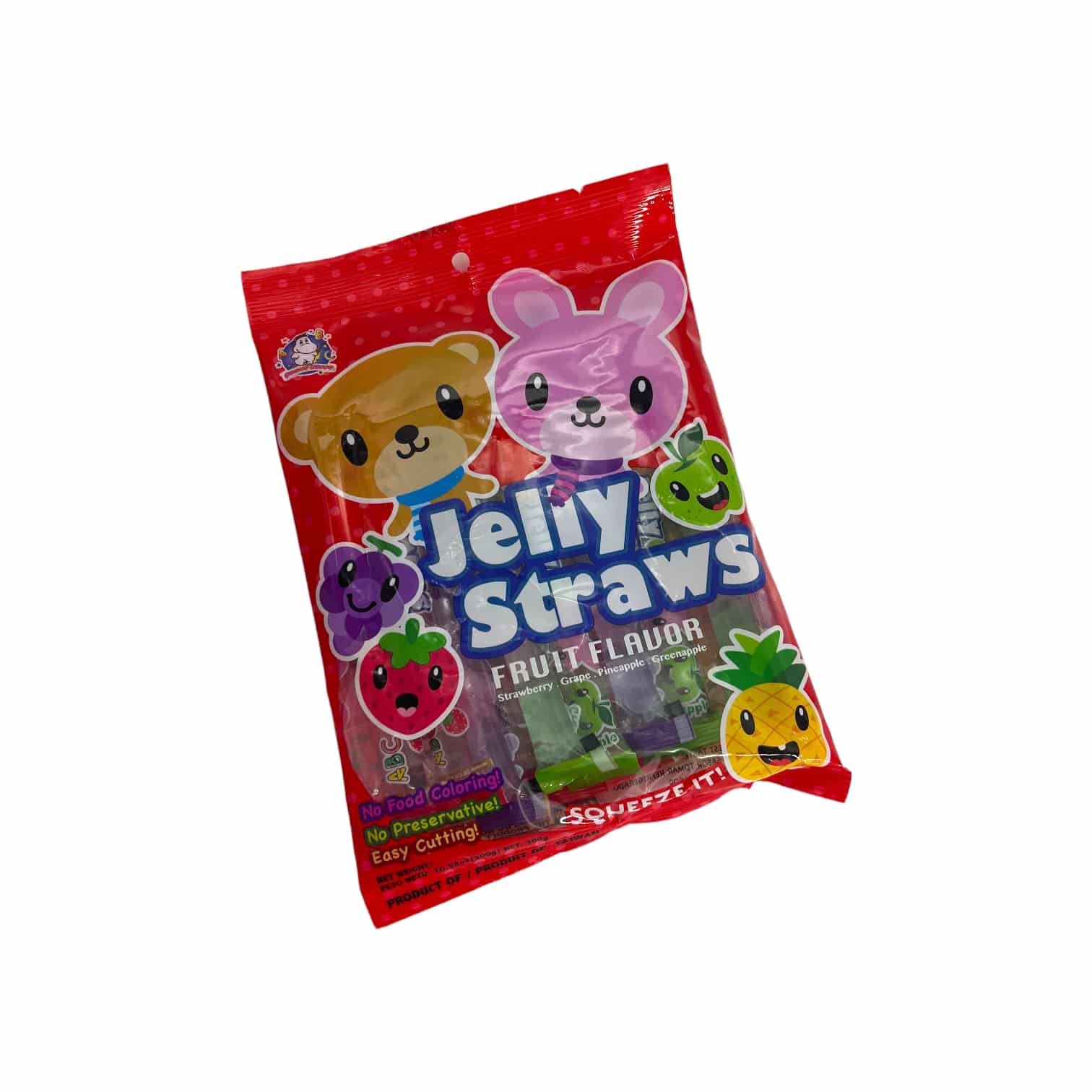 Bear & Bunny Jelly Straws 300 g