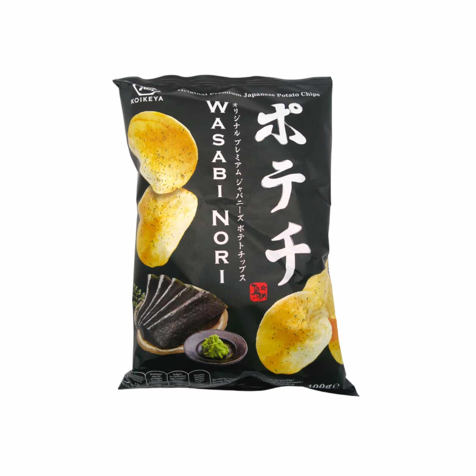 Koikeya Chips Wasabi Nori 100g