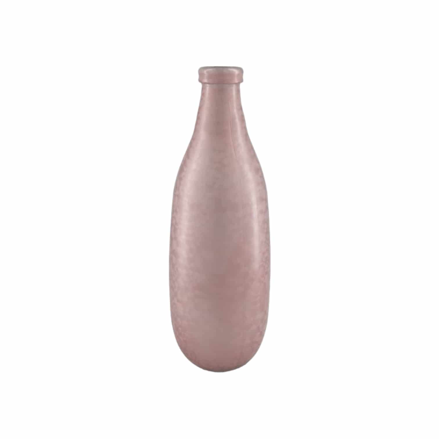 Flasche pink "recycled glass"