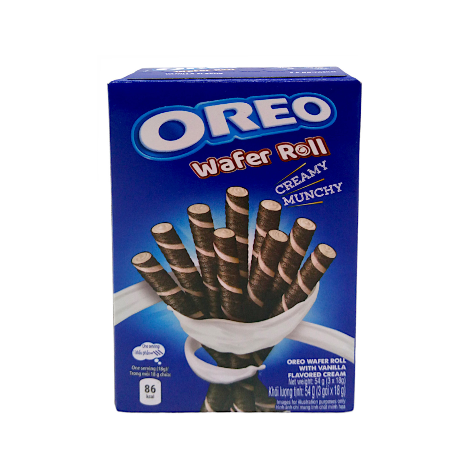 Oreo Wafer Roll Vanilla 54g