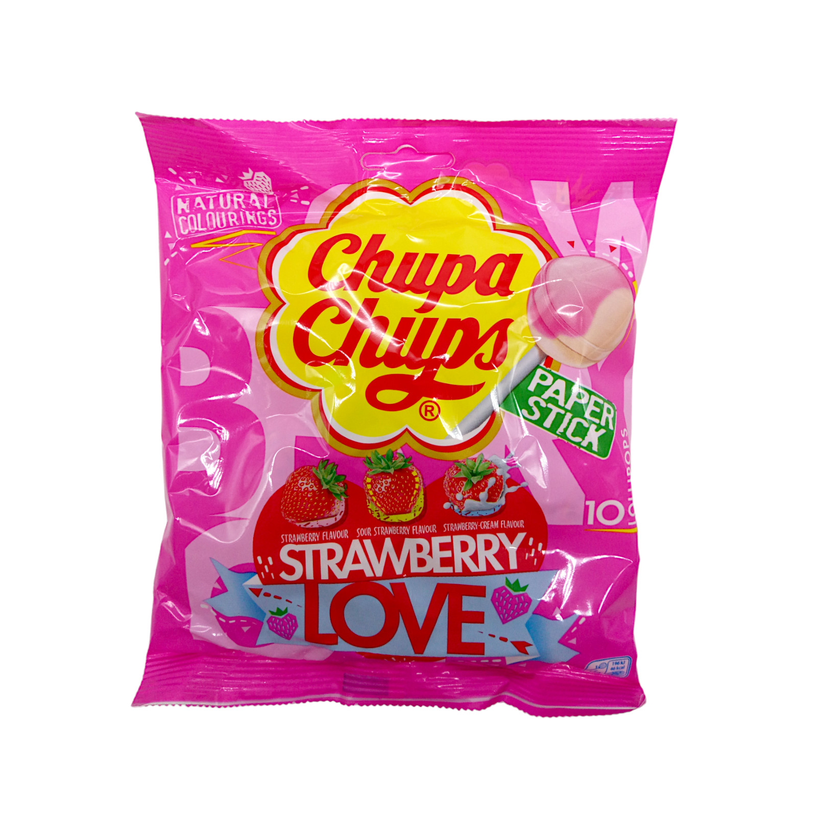Chupa Chups Strawberry Love 120g