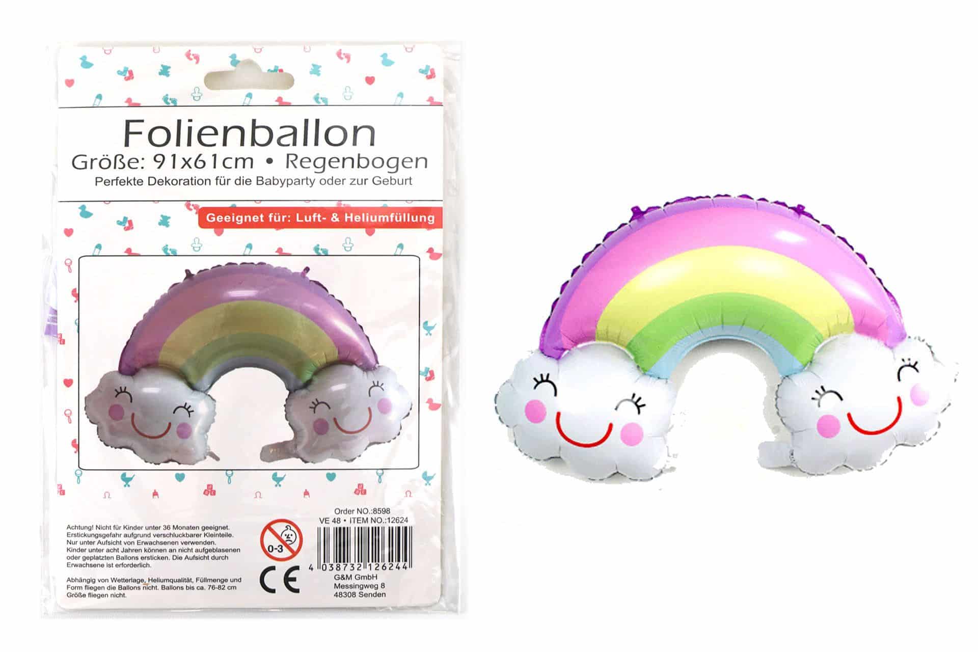 Folienballon - Regenbogen