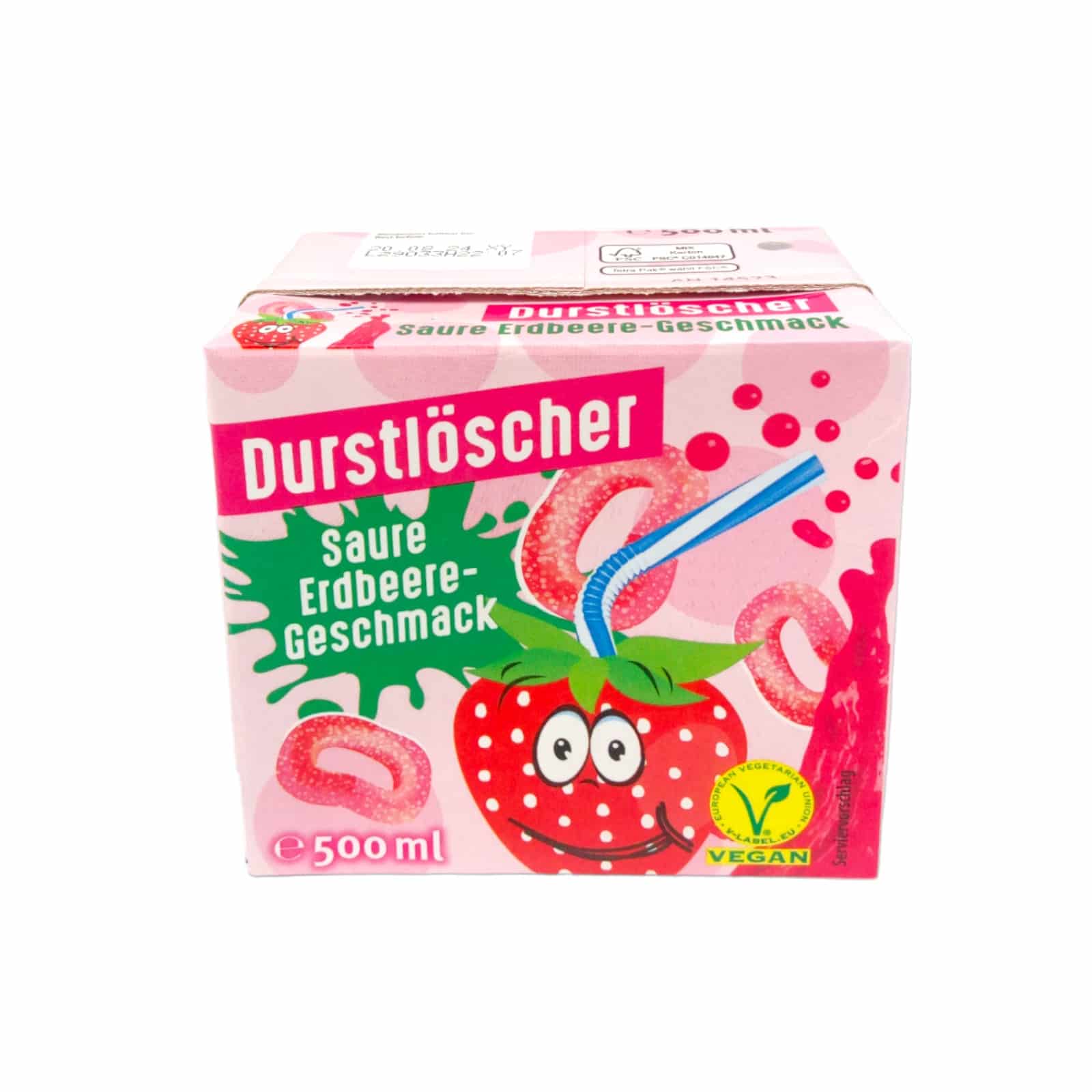 Durstlöscher Saure Erdbeere 0,5l
