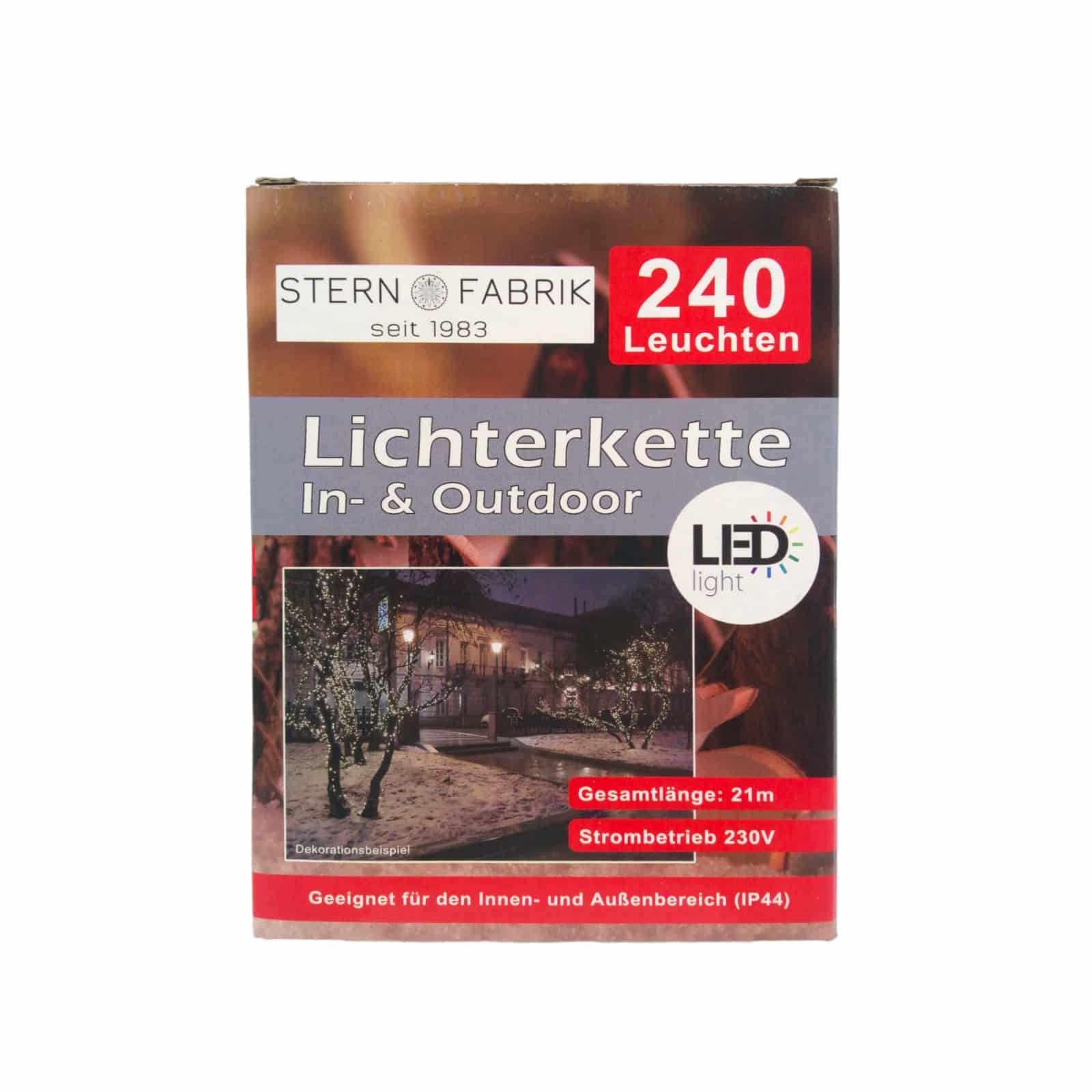 240 LED-Lichterkette - In- & Outdoor