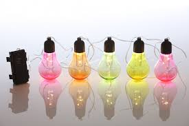 LED-Glühlampenkette "Mira"