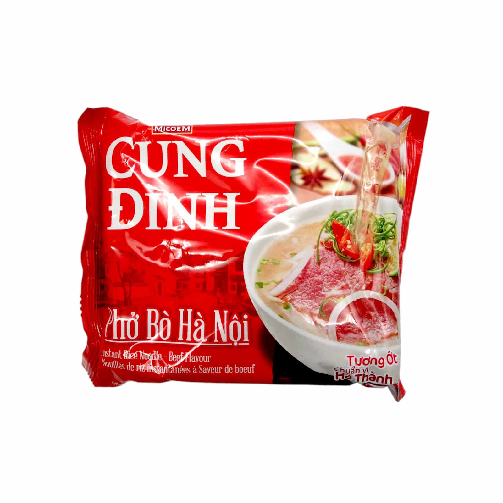 Cung Dinh Rice Noodle Beef 70g